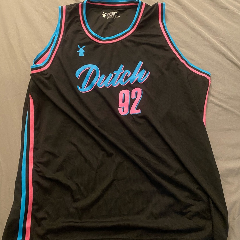 RARE Dutch Bros basketball jersey